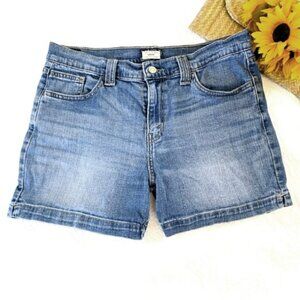 Levi's 515 Women's Jean Shorts Size 12 Blue Denim Summer Outdoor Casual Pockets